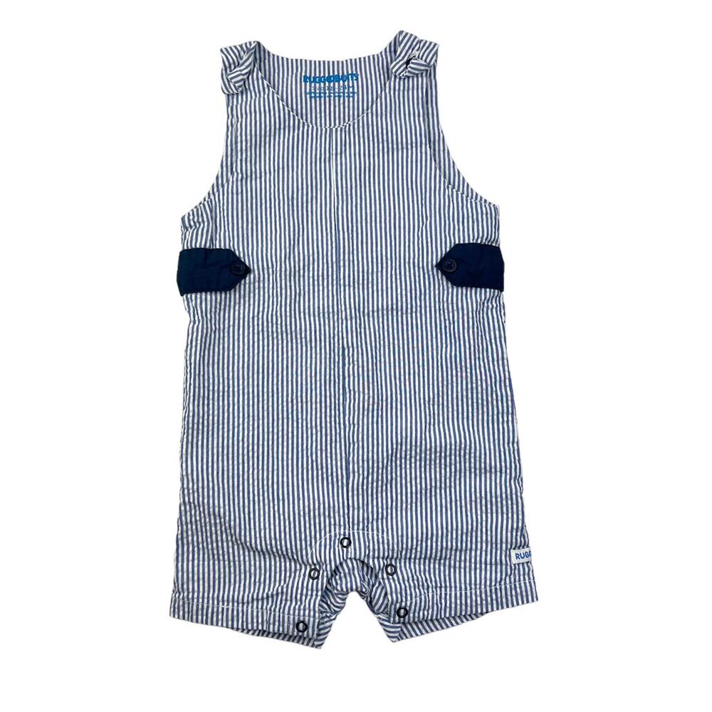 RuggedButts Seersucker Jon Jon Romper